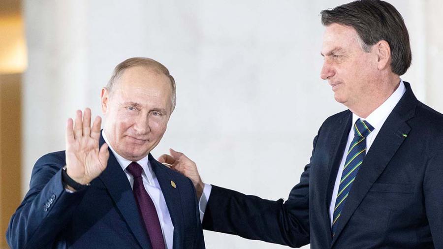 Bolsonaro visita Rusia pese a las presiones de Estados Unidos