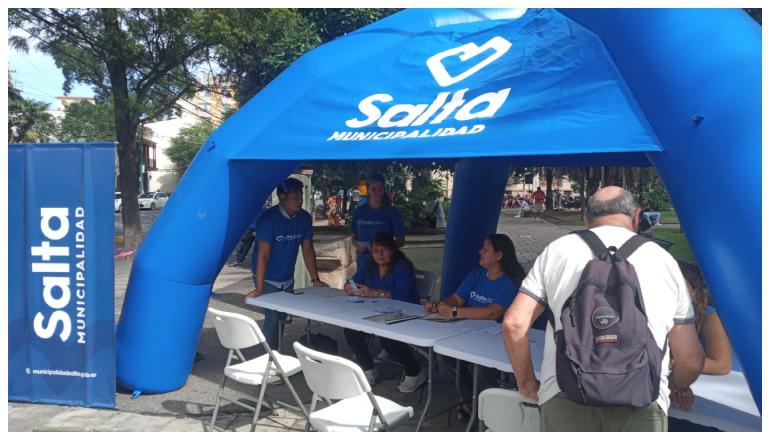 stand municipalidad plaza belgrano defensa del consumidor