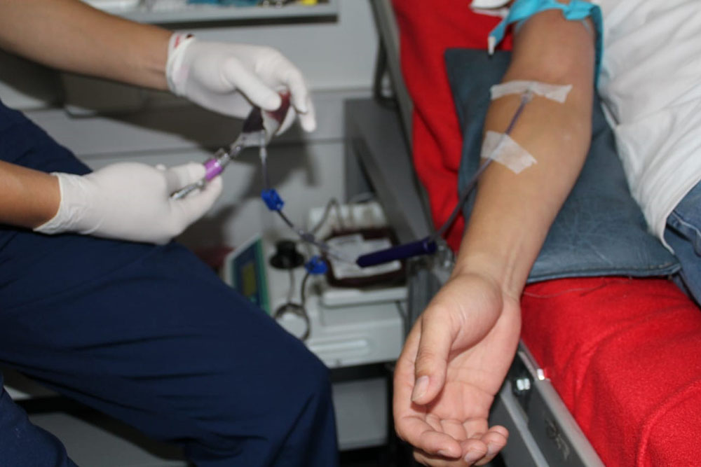 26-7 Donante sangre