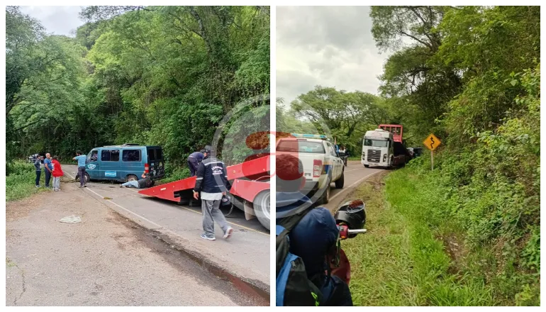 accidente en la cornisa