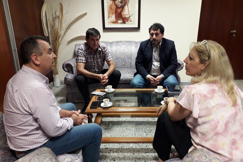 celeste dib con intendentes