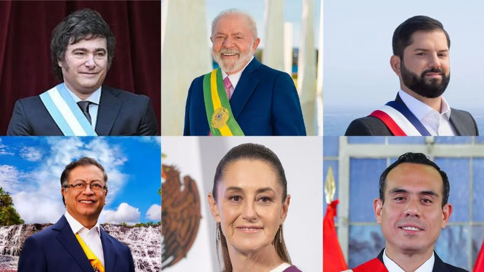 javier-milei-lula-da-silva-gabriel-boric-gustavo-petro-silvia-sheinbaum-y-jose-jeri-2155514