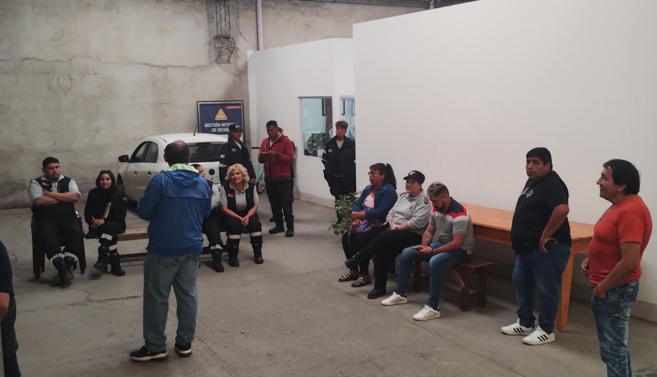 trabajadores emergencias