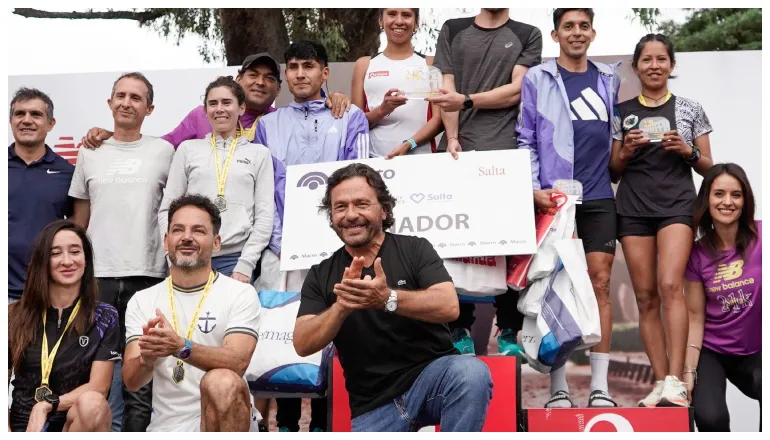gustavo sáenz media maratón