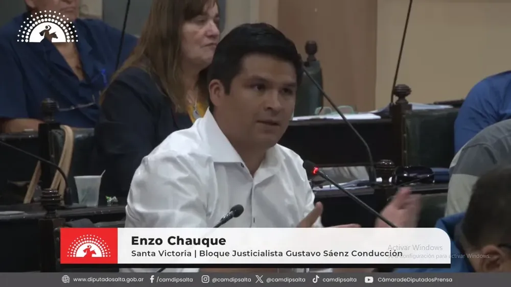 diputado enzo chauque