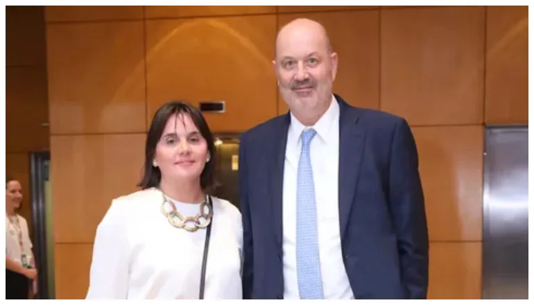 sturzenegger y su esposa cancillería