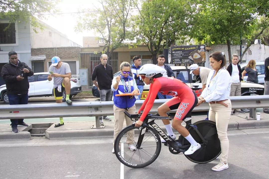fernanda yapura ciclismo