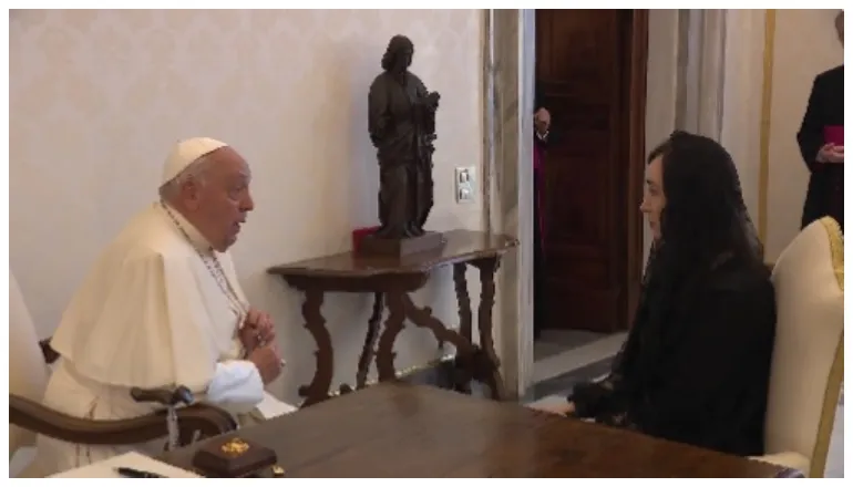 villarruel y el papa