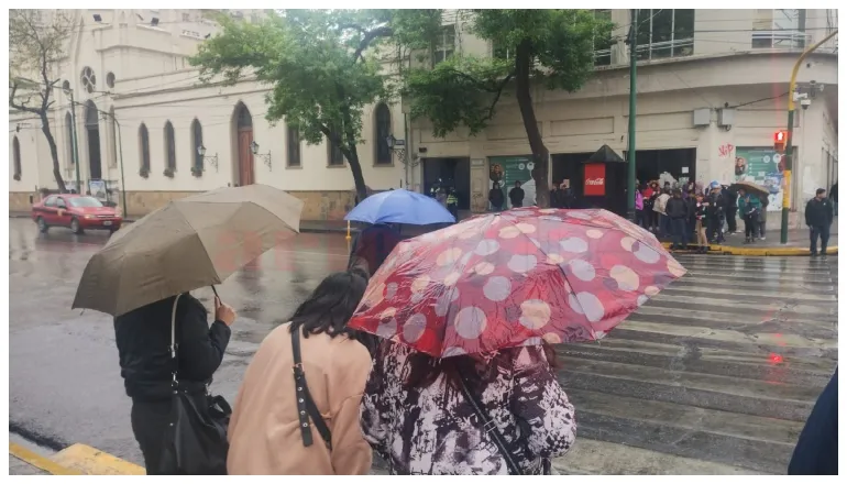 lluvia en salta