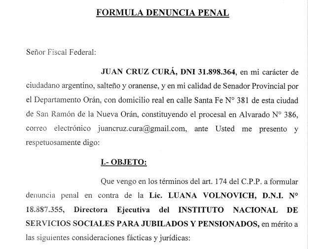denuncia pami