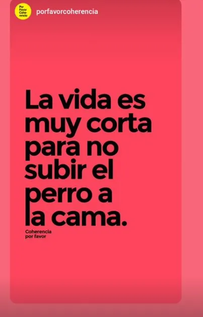 la vida es muy corta