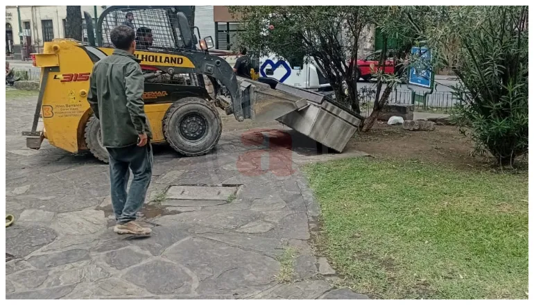 bancos parque san martin