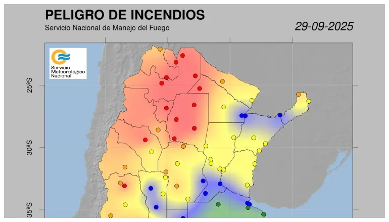 peligro de incendios noroeste
