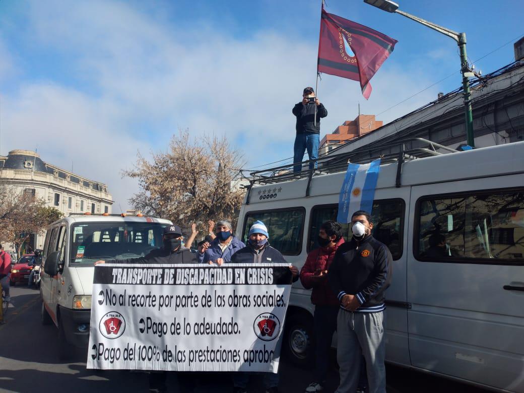 transportistas de discapacidad