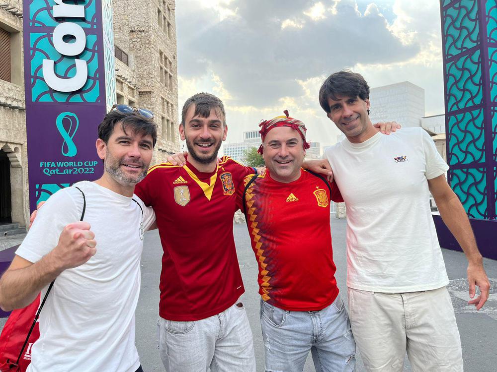 hinchas españoles