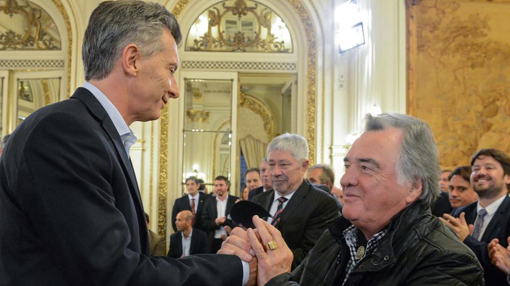 luis barrionuevo mauricio macri