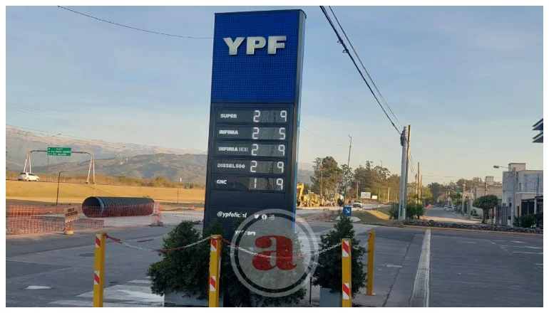 AUMENTO COMBUSTIBLES YPF