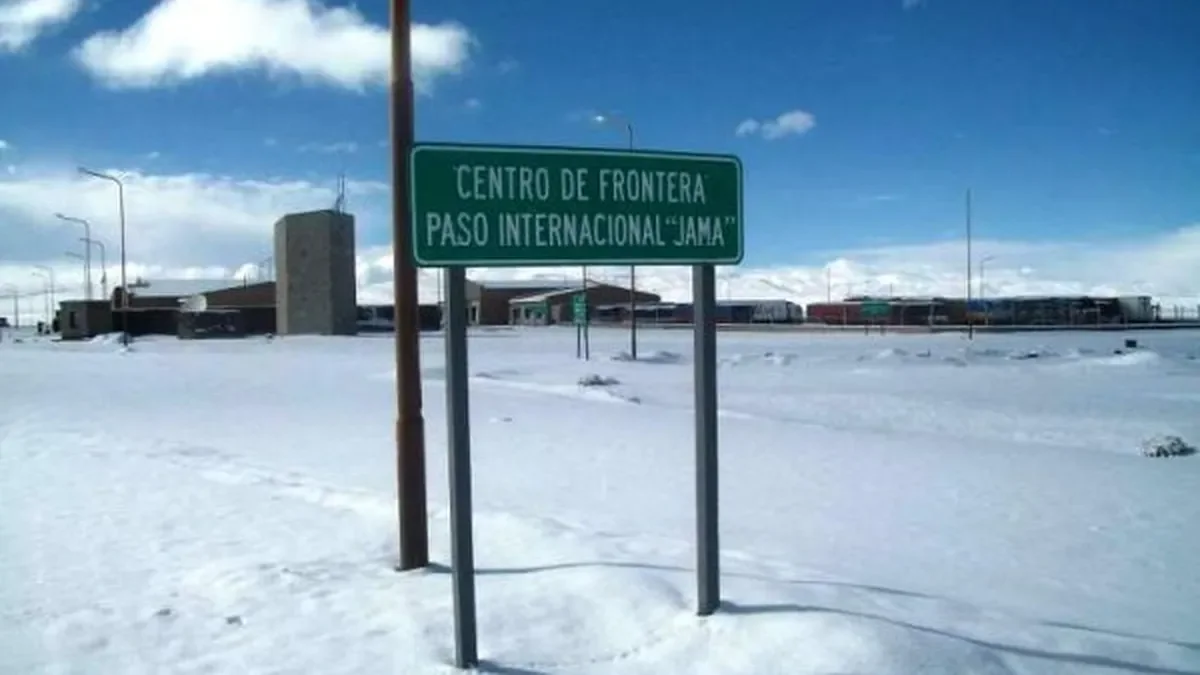 paso de jama nieve