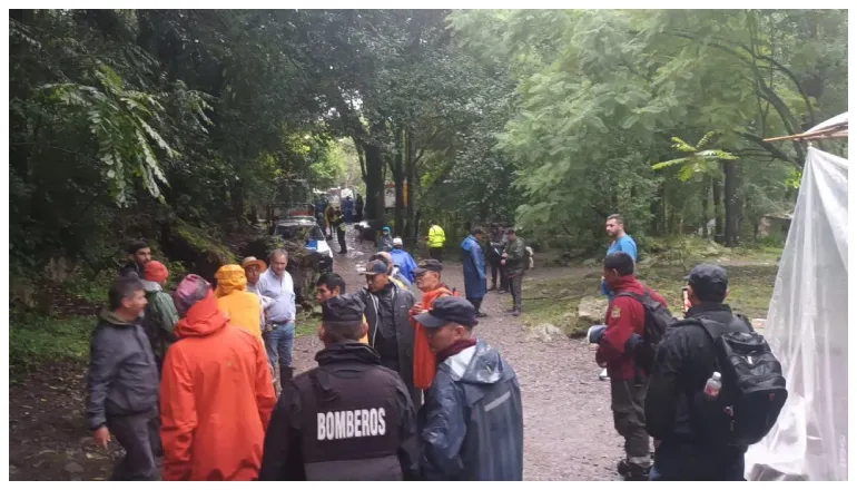 rescate en San Lorenzo