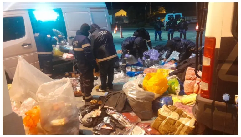 mercadería en contrabando