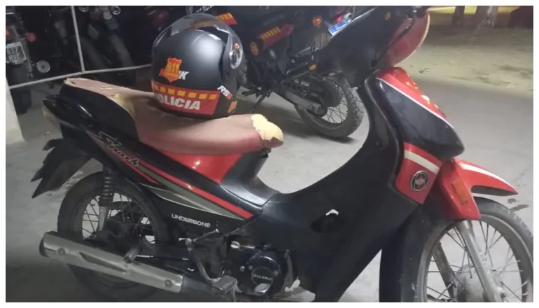 moto recuperada