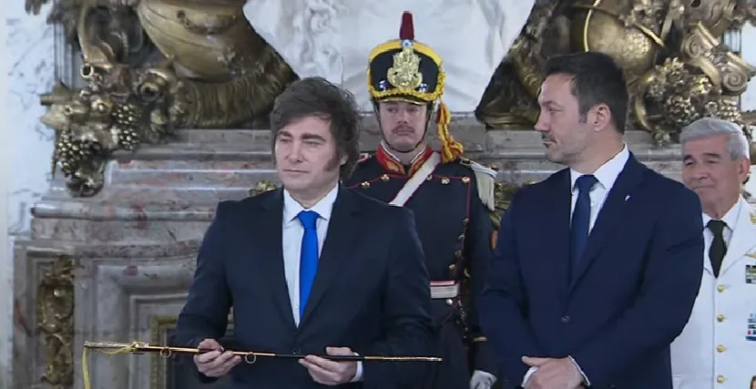 milei y petri