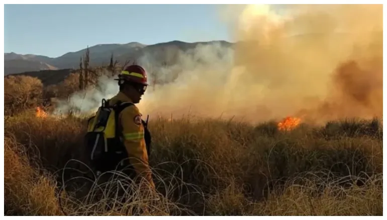 incendio en yala