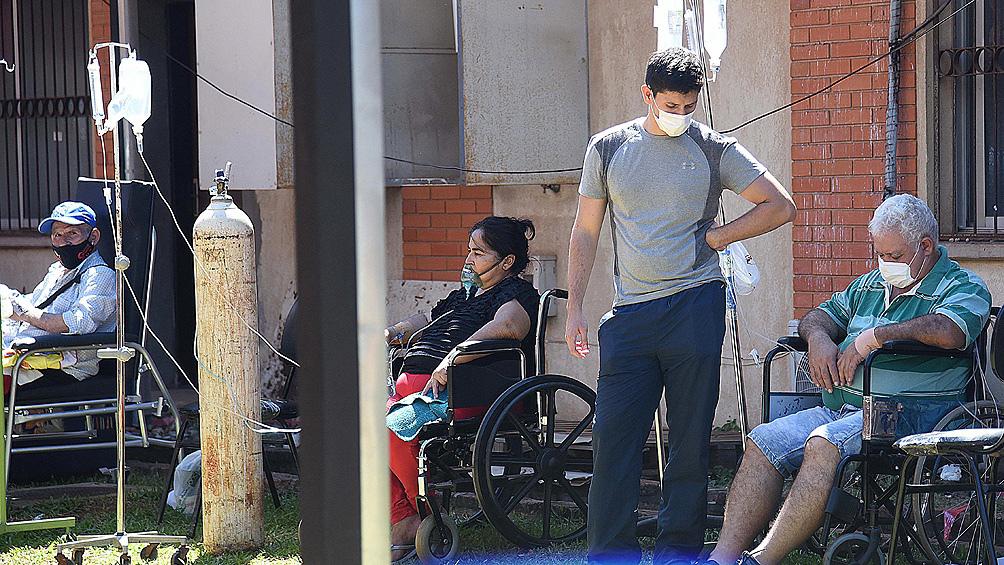 Récord de muertos en Paraguay mientras continúa la vacunación para mayores de 55