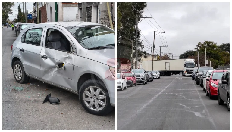 CHOQUE AUTO ESTACIONADO