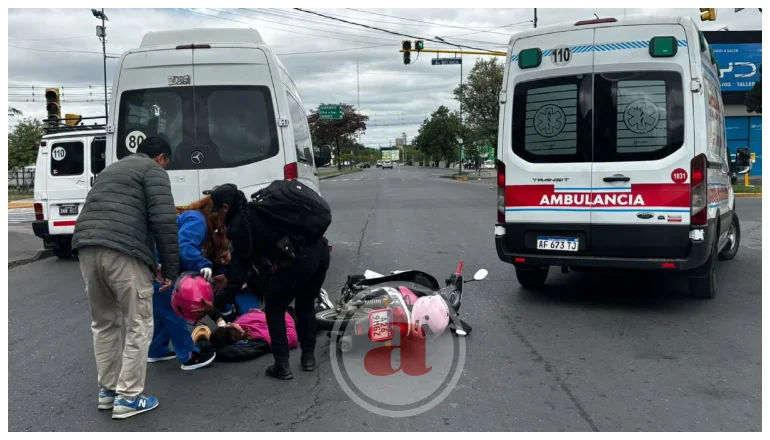 ACCIDENTE MOTOCICLISTA