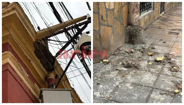 mampostería derrumbe