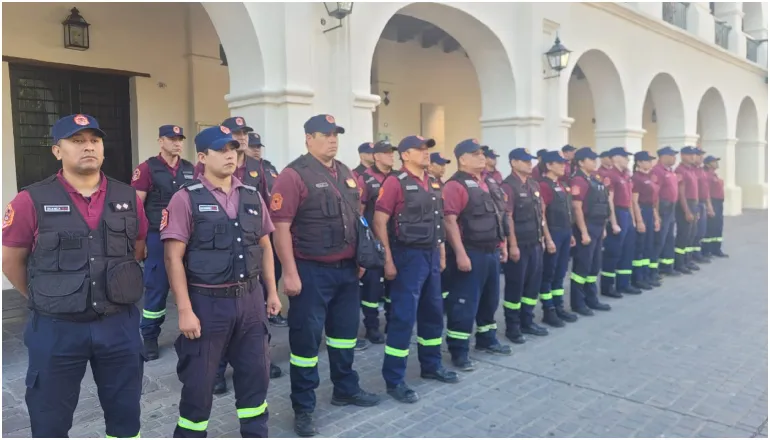 bomberos operativo pirotecnia sonora cero