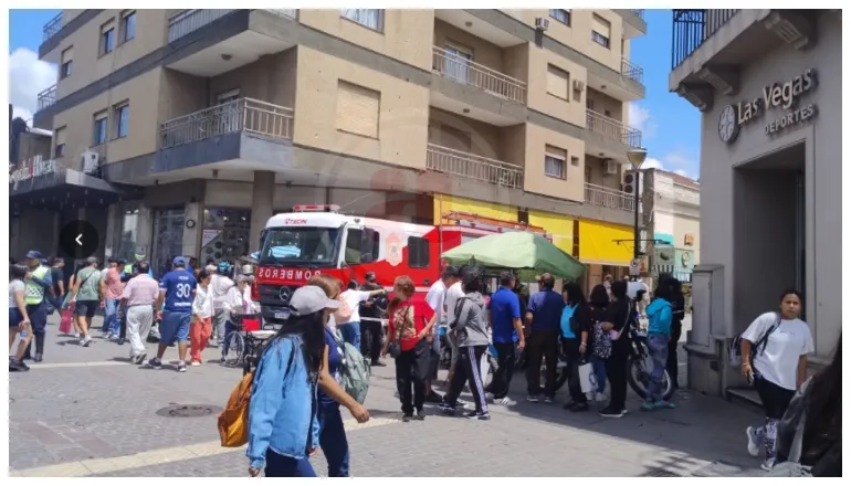 incendio peatonal