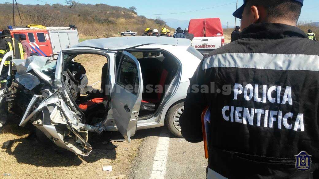 accidente El Galpon