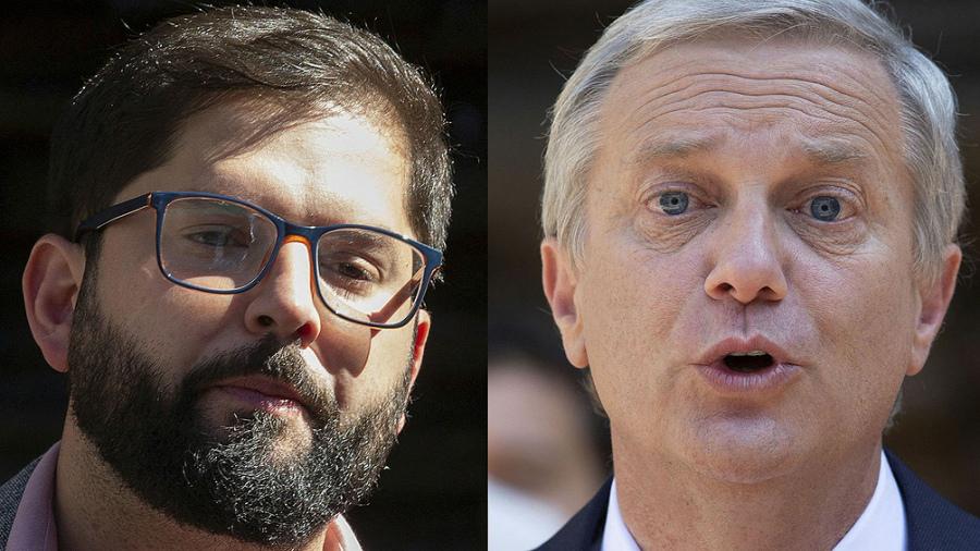 Boric y Kast