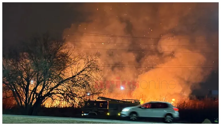 incendio pastizales zona norte