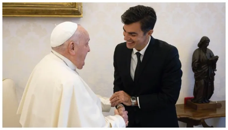 papa francisco y juan manuel urtubey