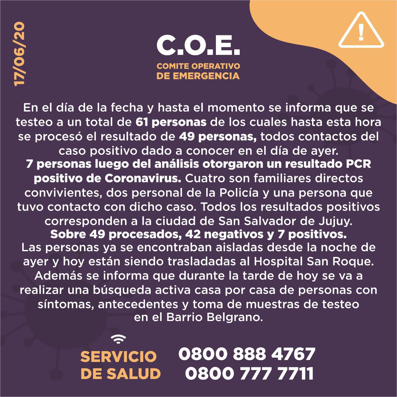 siete casos jujuy